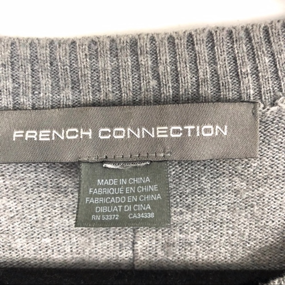 French Connection Drop Shoulder Stripe Sweater - Picture 5 of 6